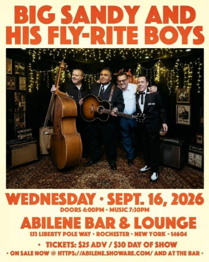 Big Sandy and his Fly-Rite Boys at Abilene Bar and Lounge poster