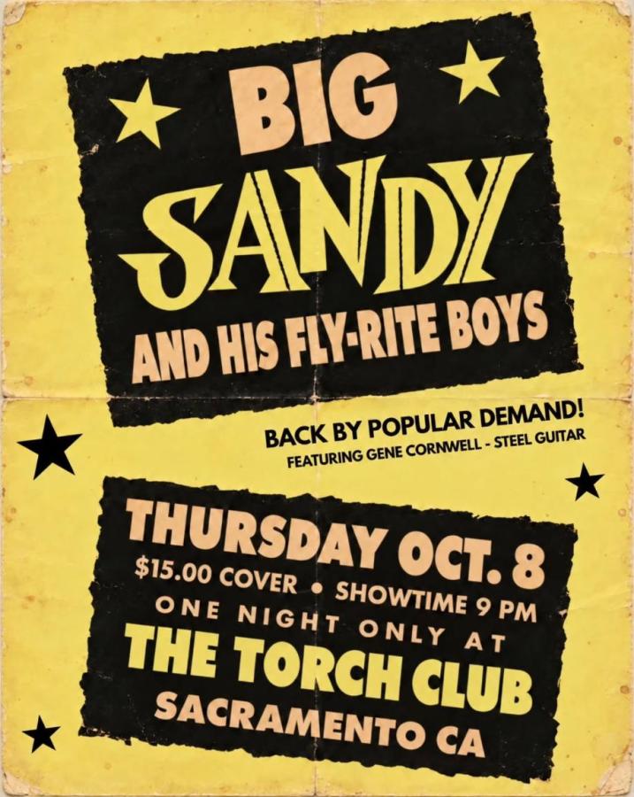 Big Sandy and his Fly-Rite Boys at the Torch Club poster