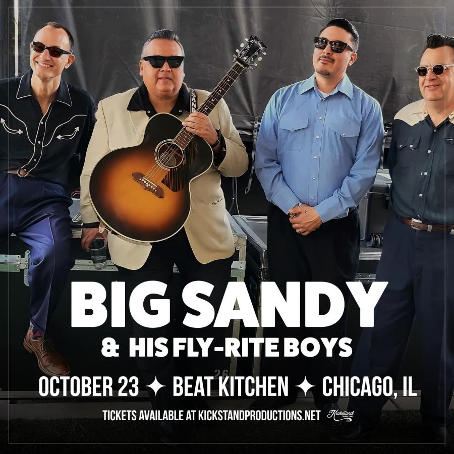 Big Sandy and his Fly-Rite Boys at Beat Kitchen poster