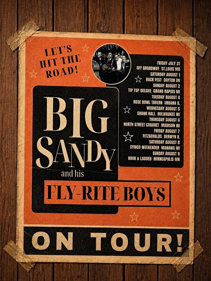 Big Sandy and His Fly-Rite Boys at the Symco Weekender poster