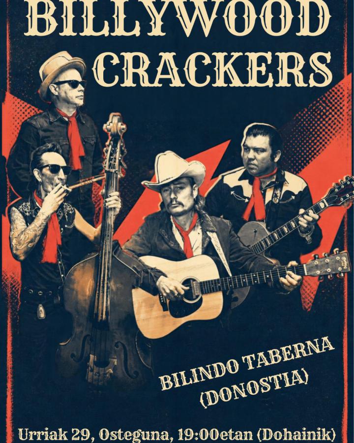Billywood Crackers at Bilindo Taberna poster