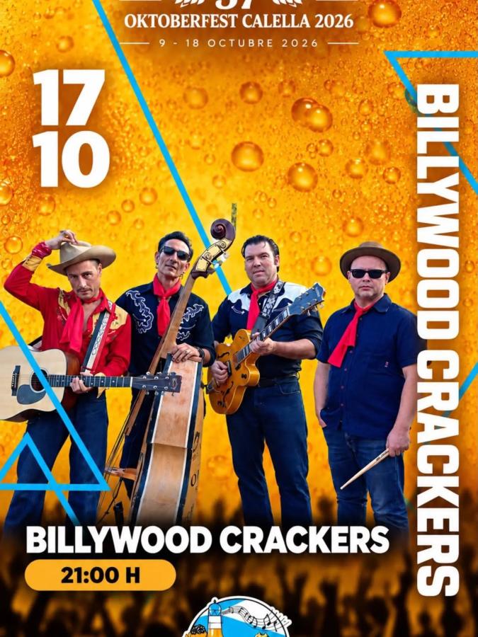 Billywood Crackers at Oktoberfest Calella poster