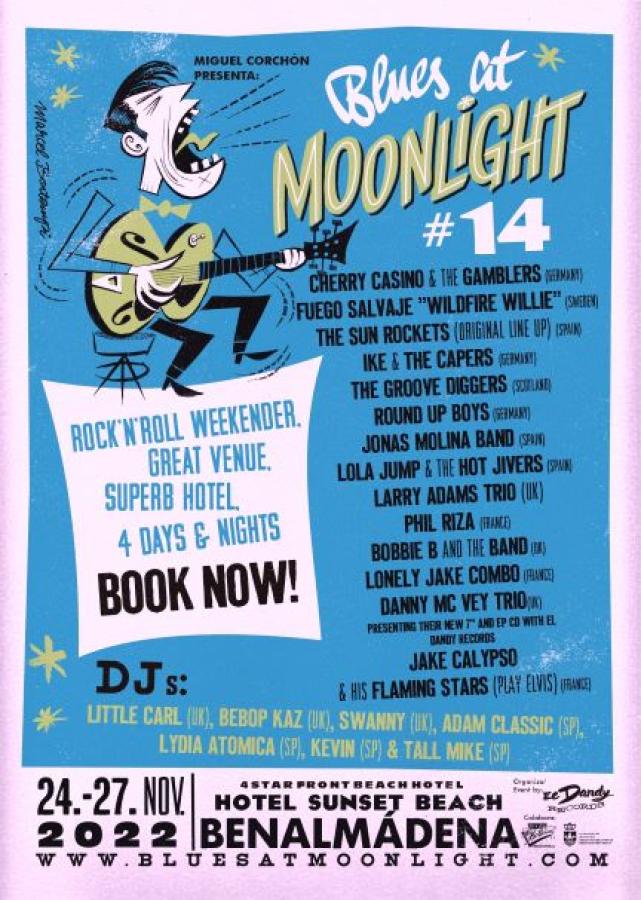 Blues at Moonlight #14 poster
