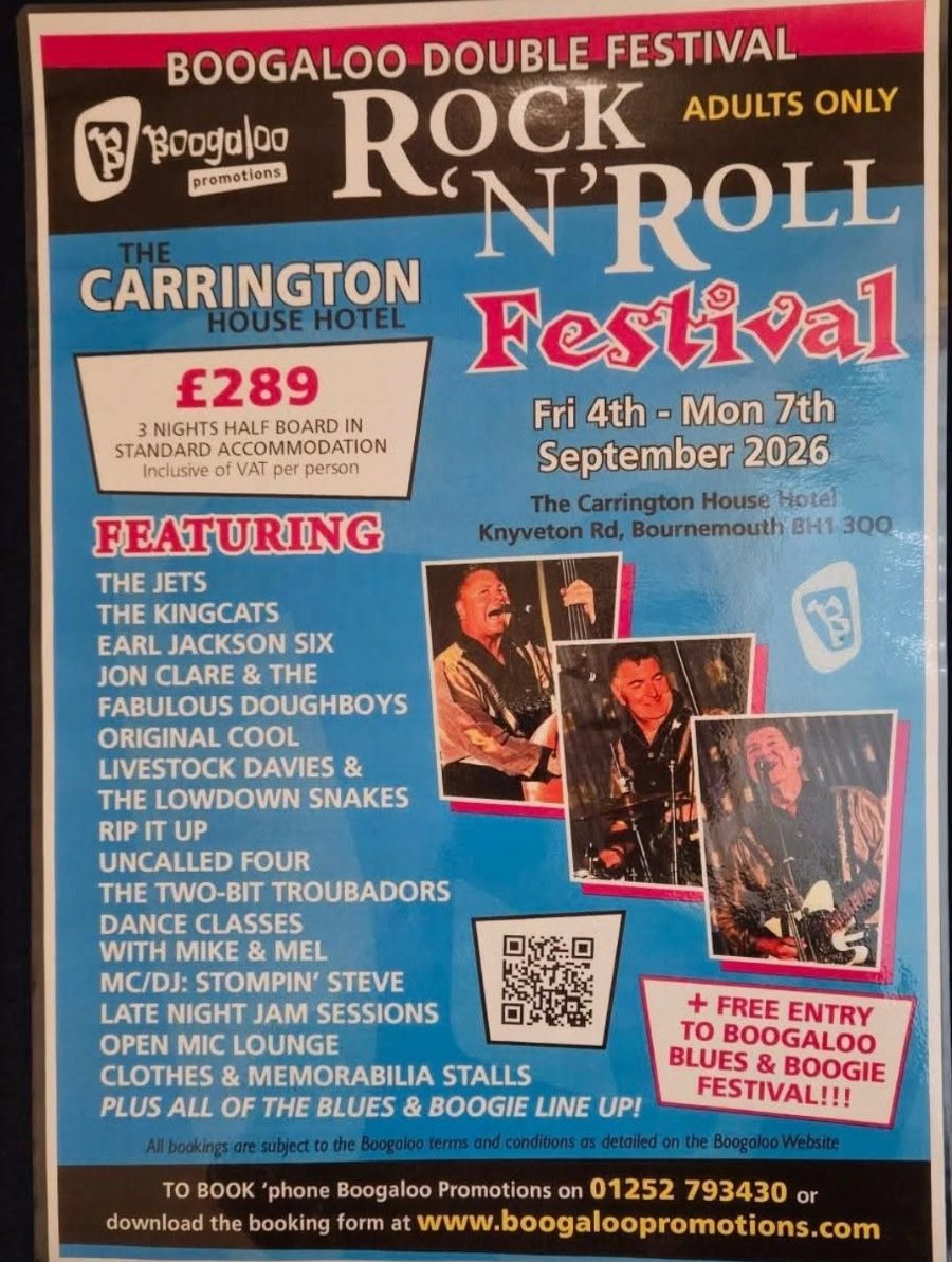 Boogaloo Rock'n'Roll Festival 2026 poster