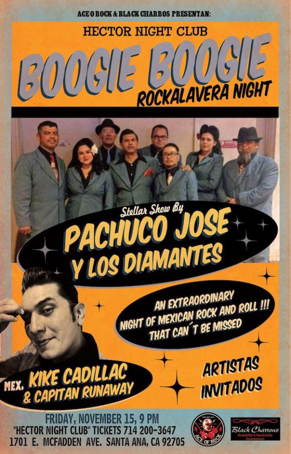 Boogie Boogie Rockalavera Night poster
