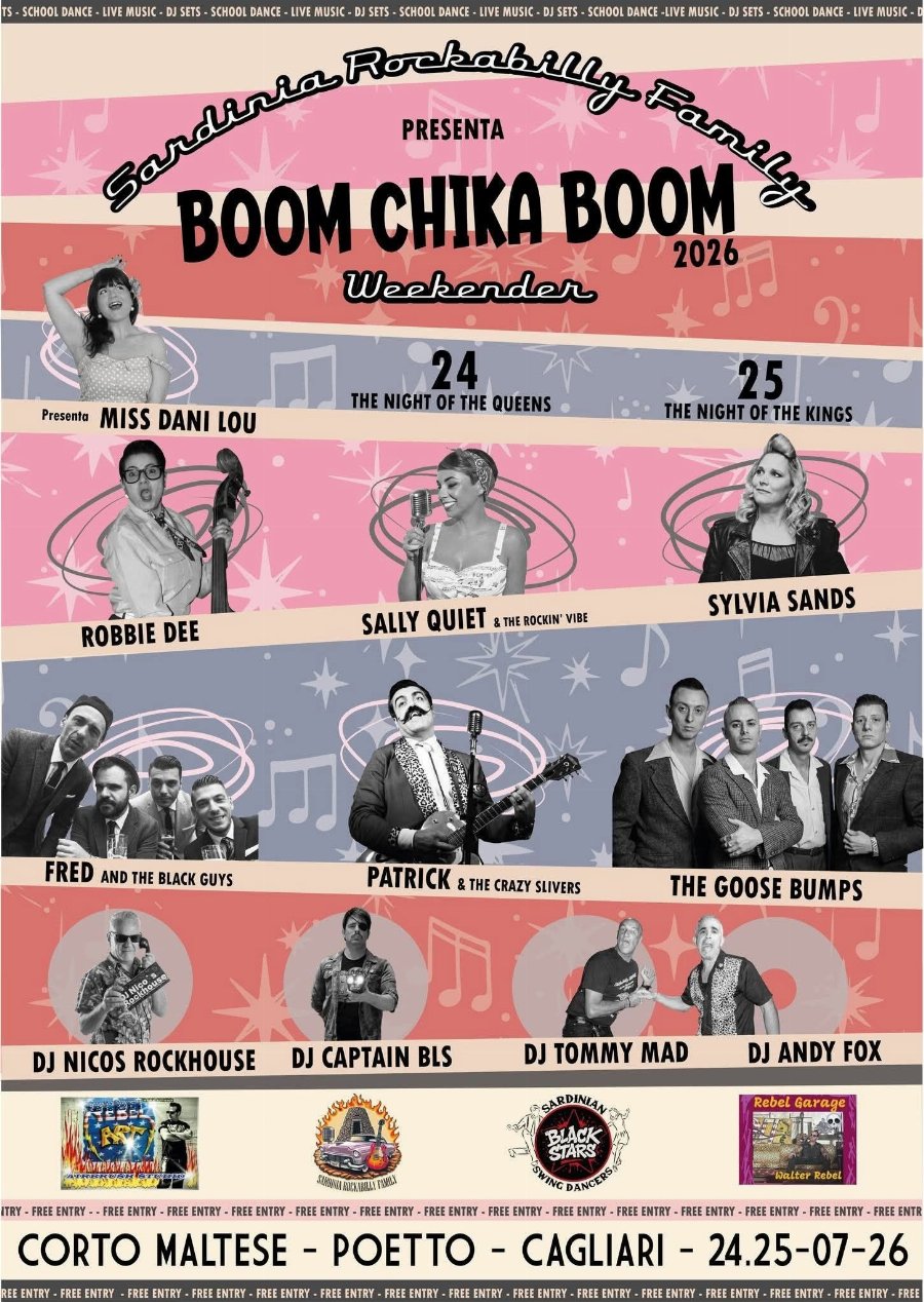 Boom Chika Boom Weekender 2026 poster