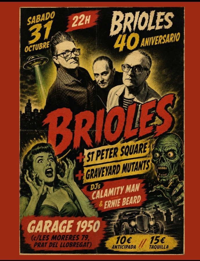 Brioles 40th Anniversary poster