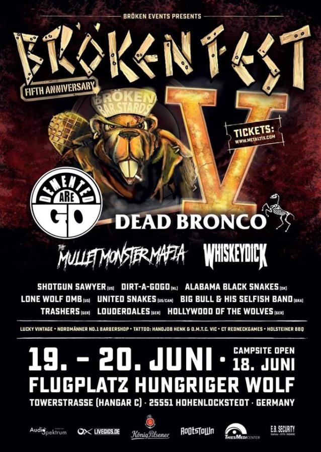 Bröken Fest 2020 poster