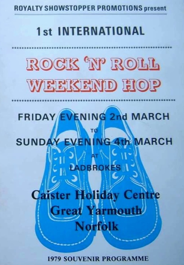 1st International Rock 'n' Roll Weekend Hop (Caister 1979) poster