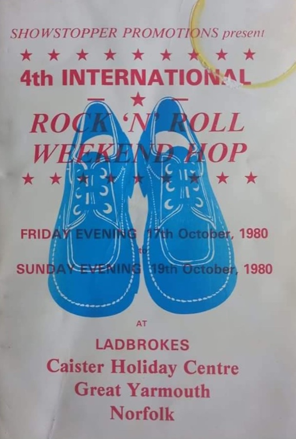 4th International Rock 'n' Roll Weekend Hop (Caister 1980) poster