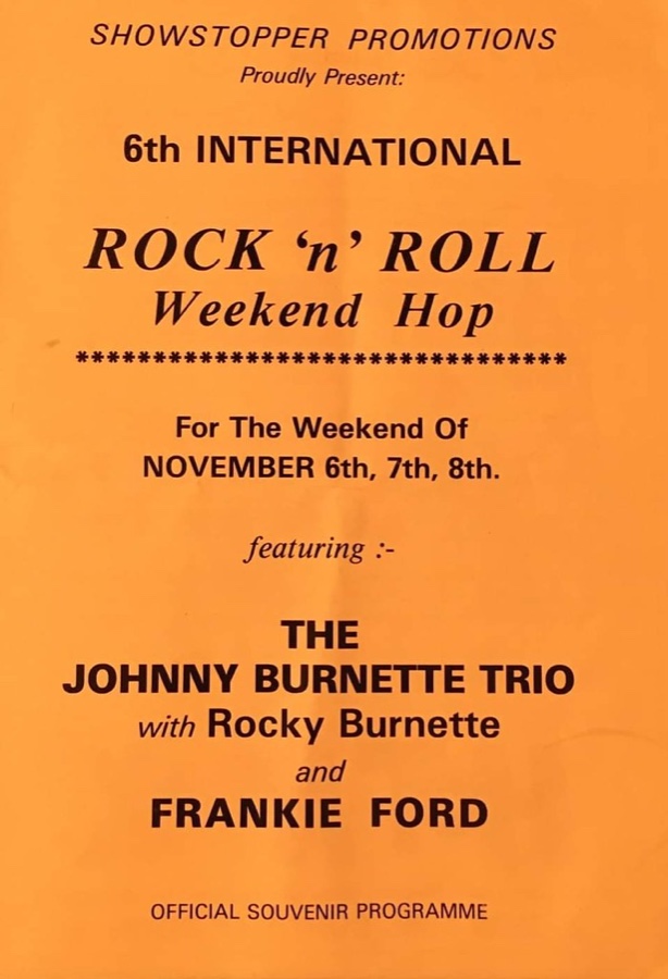 6th International Rock 'n' Roll Weekend Hop (Caister 1981) poster