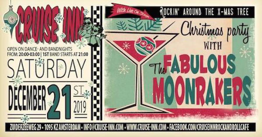 Christmas party with The Fabulous Moonrakers poster