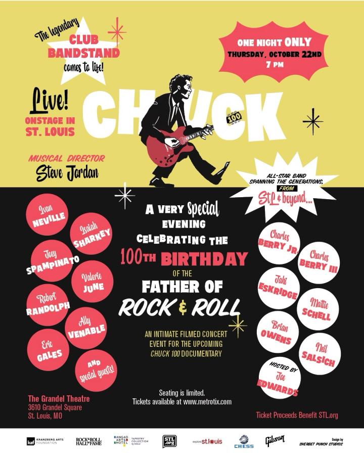 Chuck 100: Chuck Berry Centennial Concert poster