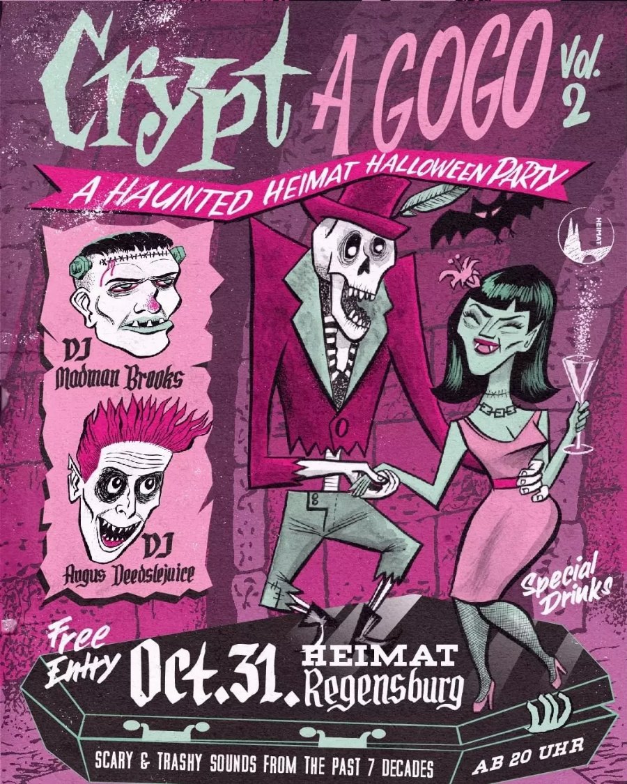 Crypt A Gogo Vol. 2 poster