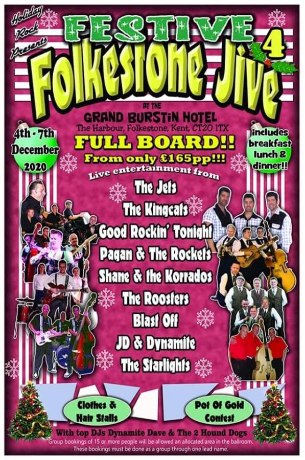 Festive Folkestone Jive #4 2020 poster