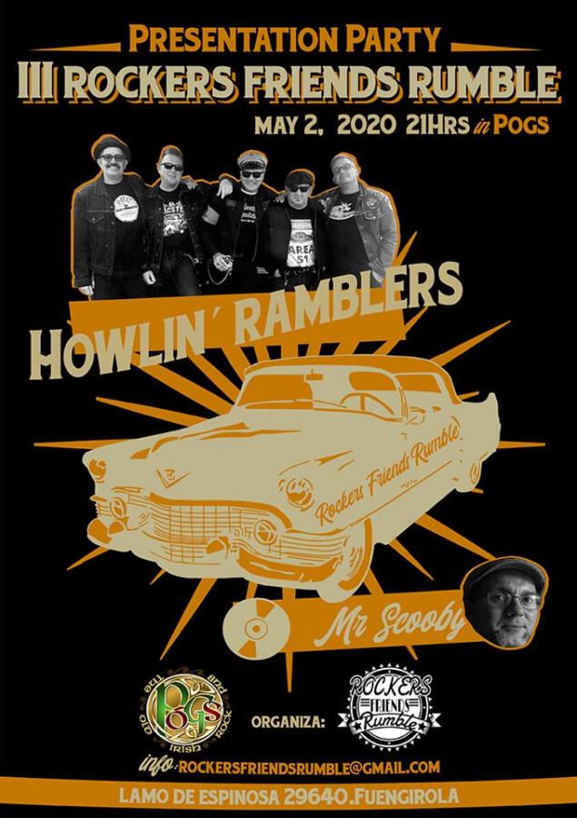 Fiesta Presentación III Rockers Friends Rumble poster