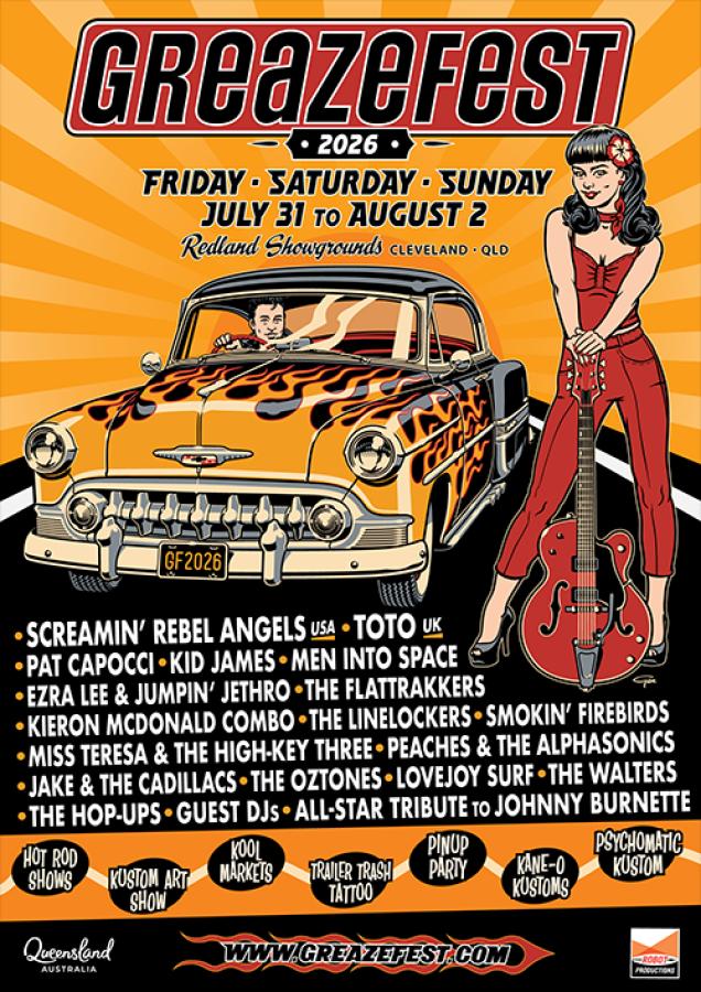 GreazeFest 2026 poster