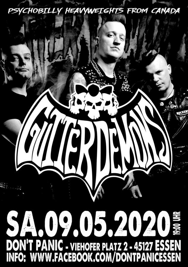 Gutter Demons @ Essen poster