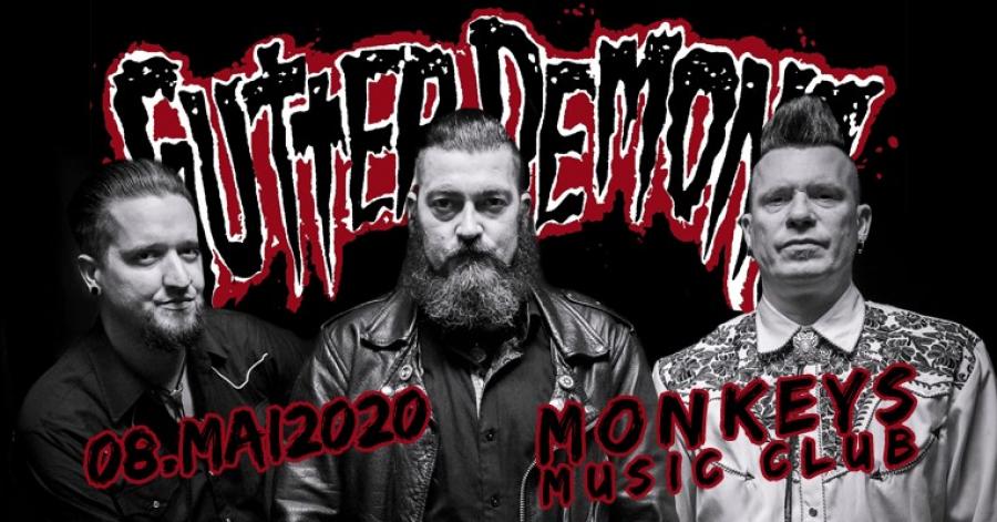 Gutter Demons - live in Hamburg poster