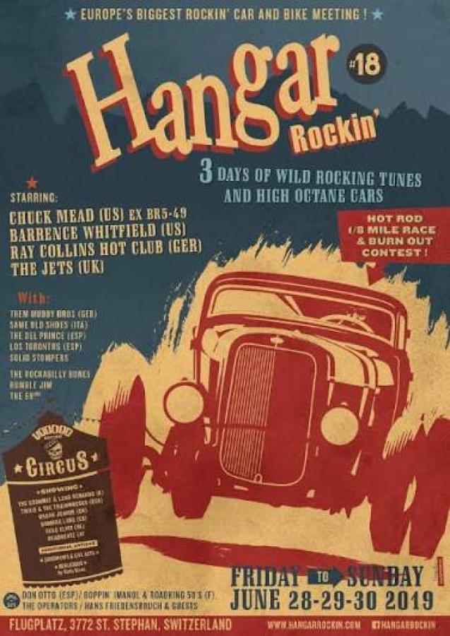 #18 Hangar Rockin' 2019 poster