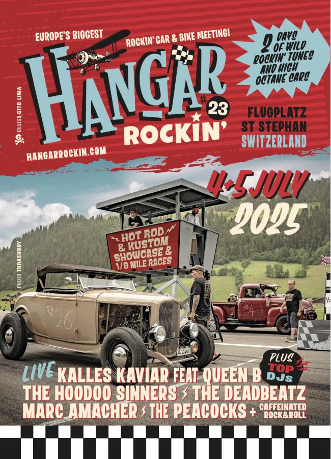 #23 Hangar Rockin' 2025 poster