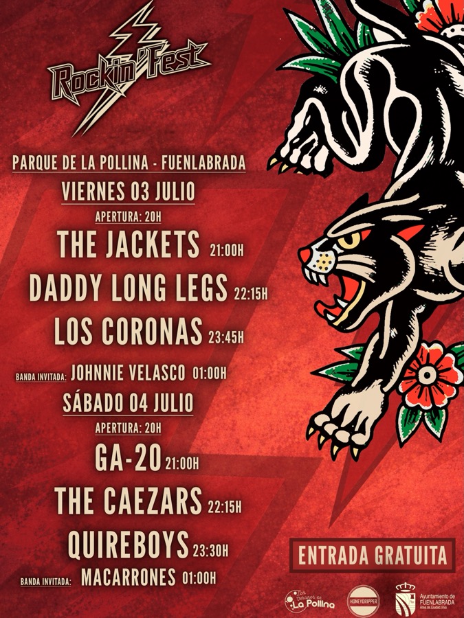 Rockin Fest 2026 poster
