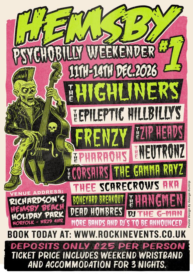 Hemsby Psychobilly Weekender #1 poster