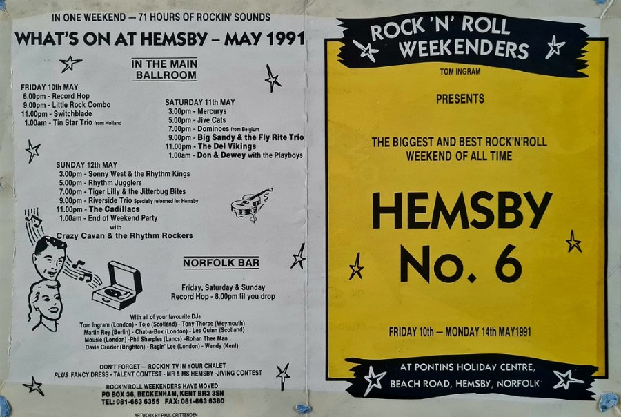 Hemsby Rock 'n' Roll Weekender #6 poster