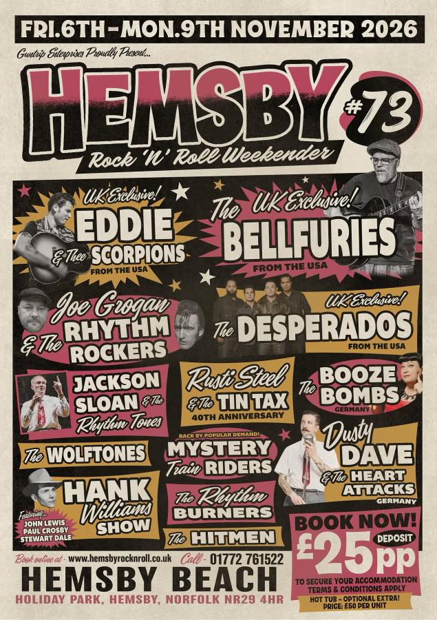 Hemsby Rock 'n' Roll Weekender #73 poster