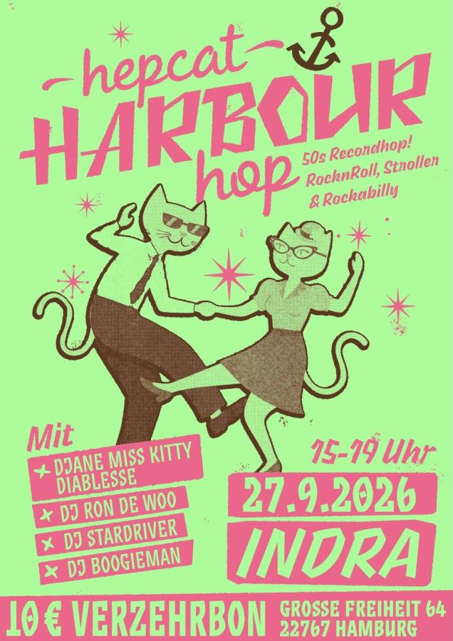 Hepcat Harbour Hop poster