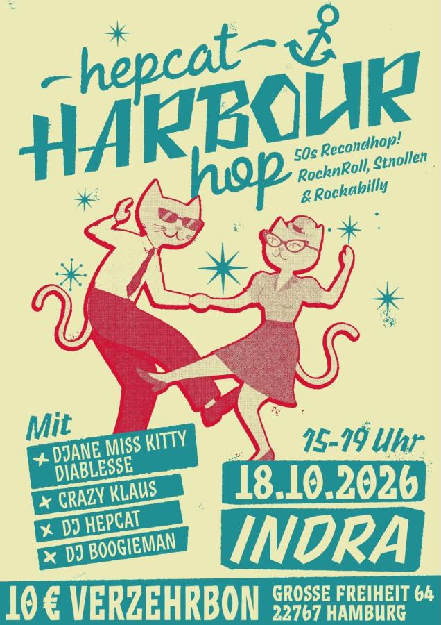 Hepcat Harbour Hop poster