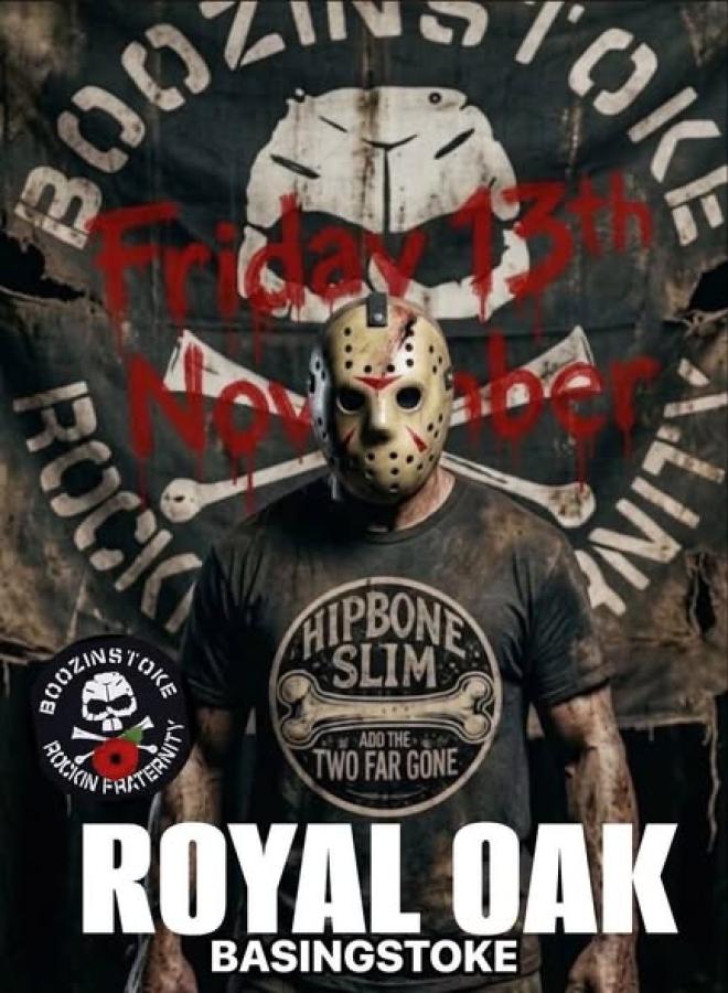 Hipbone Slim & the Two Far Gone at Royal Oak, Basingstoke poster