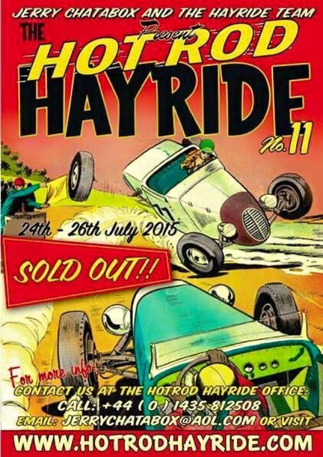 Hot Rod Hayride 2015 poster