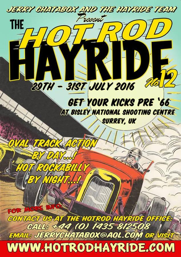 Hot Rod Hayride 2016 poster
