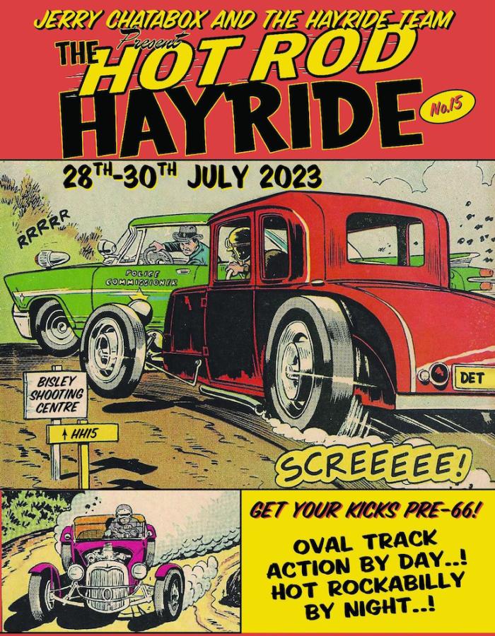 Hot Rod Hayride 2023 poster