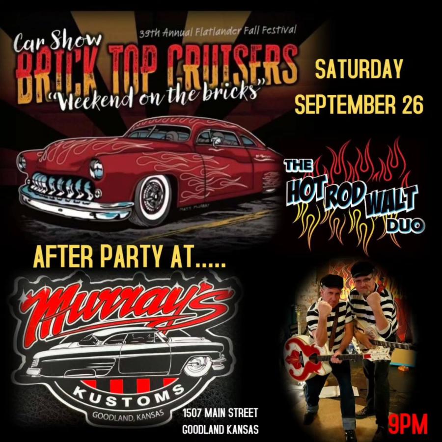 Hot Rod Walt Duo at Murray's Kustoms, Goodland poster