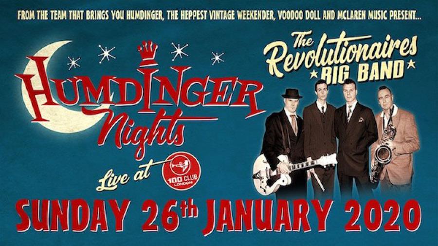 Humdinger Nights - The Revolutionaires Big Band poster