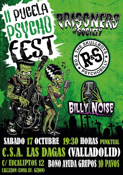 II Pucela Psycho Fest poster
