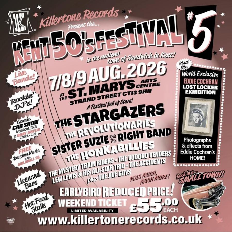 Kent 50's Festival #5 poster