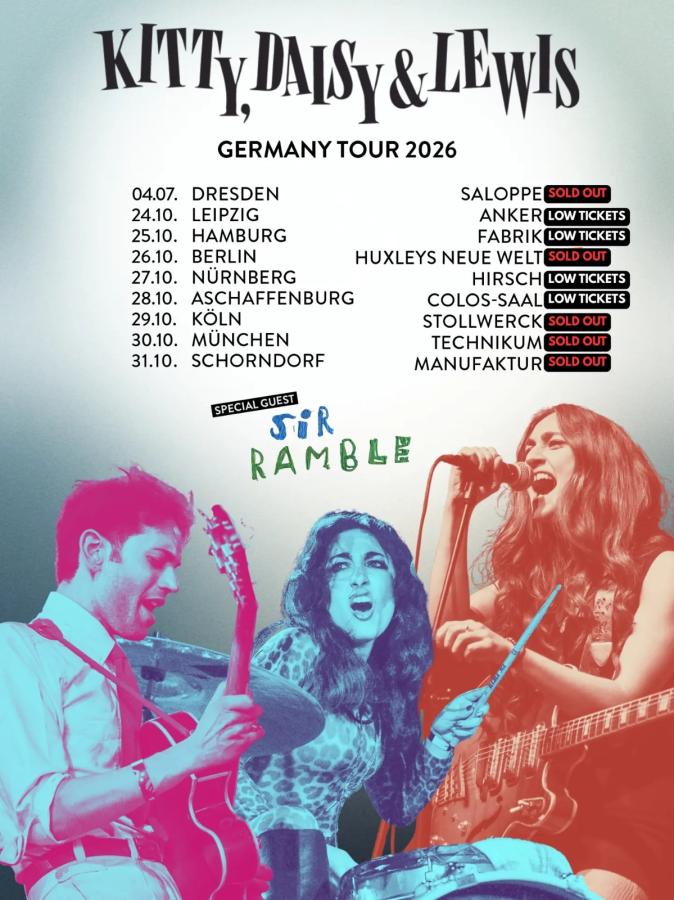 Kitty, Daisy & Lewis poster
