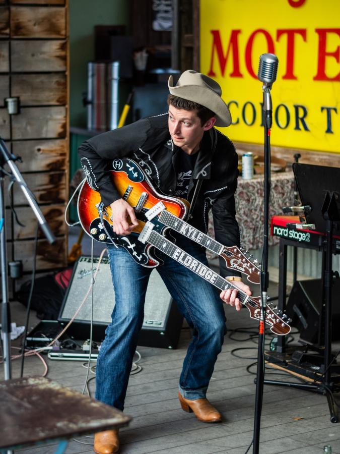 Kyle Eldridge at Yonder, Franklin poster