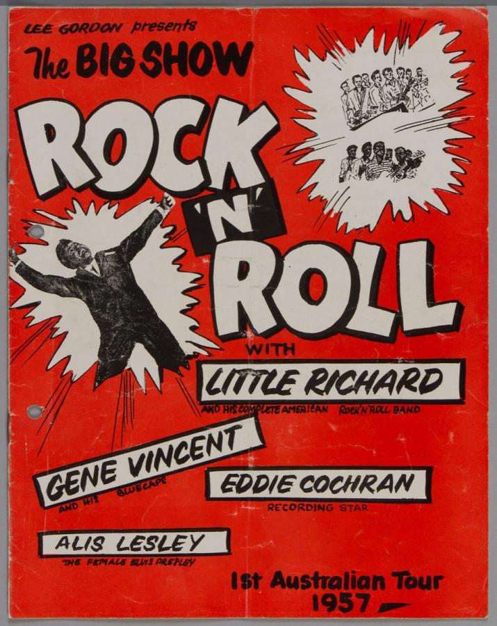 Lee Gordon's Big Show — Sydney 1957 (final Stadium run) poster