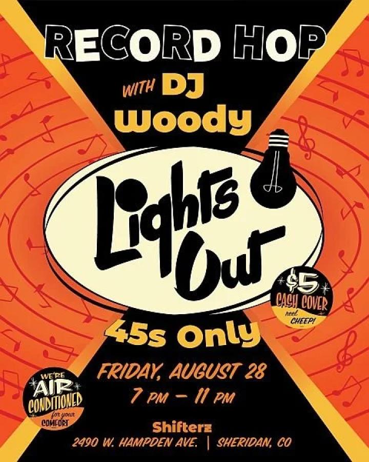 Lights Out Record Hop poster