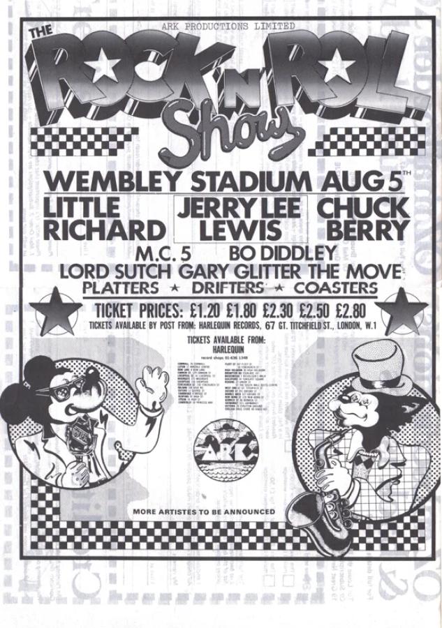 The London Rock 'n' Roll Show poster