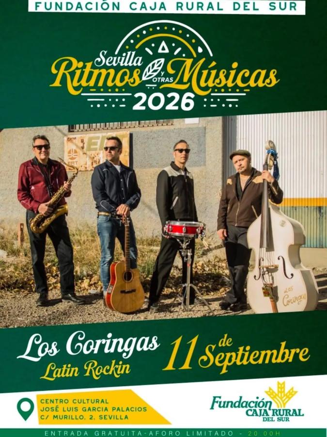 Los Coringas at Centro Cultural José Luis García Palacios, Sevilla poster