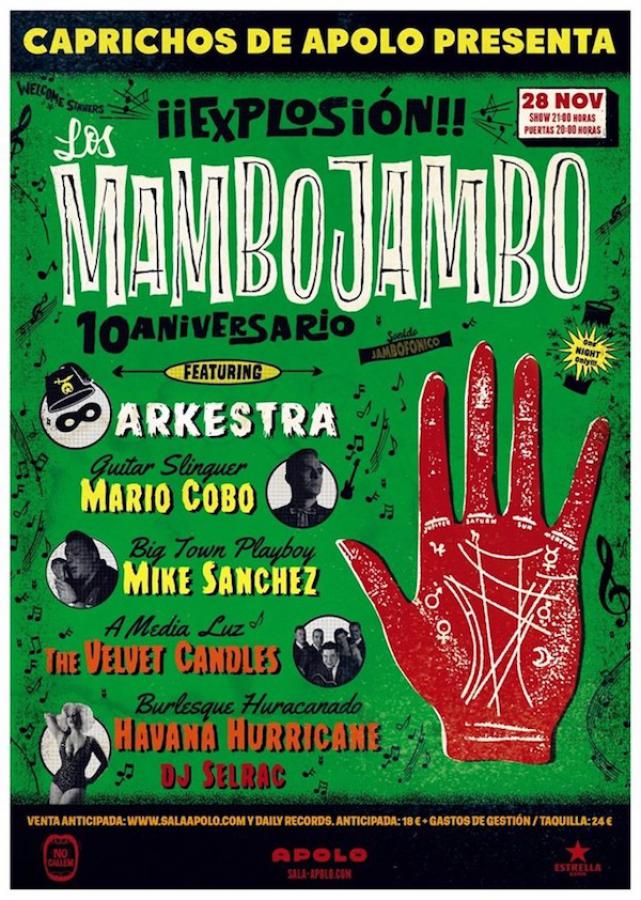 Los Mambo Jambo + Guest Stars poster
