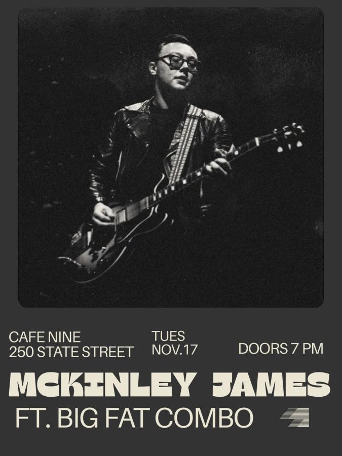McKinley James ft. Big Fat Combo at Cafe Nine poster