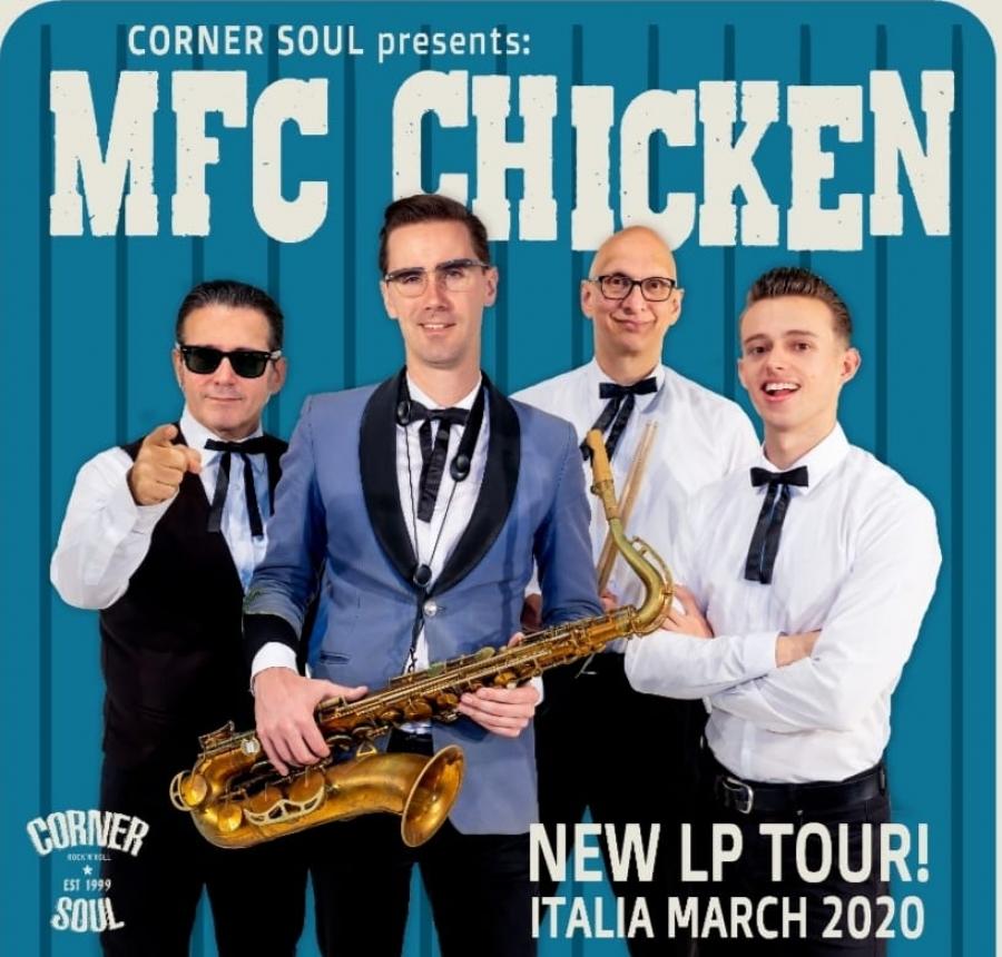 MFC Chicken + DJ Crazy Man poster