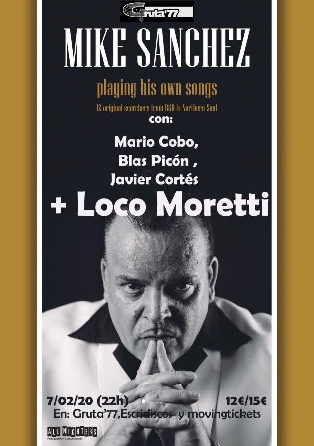 Mike Sánchez y Loco Moretti en Gruta77 poster