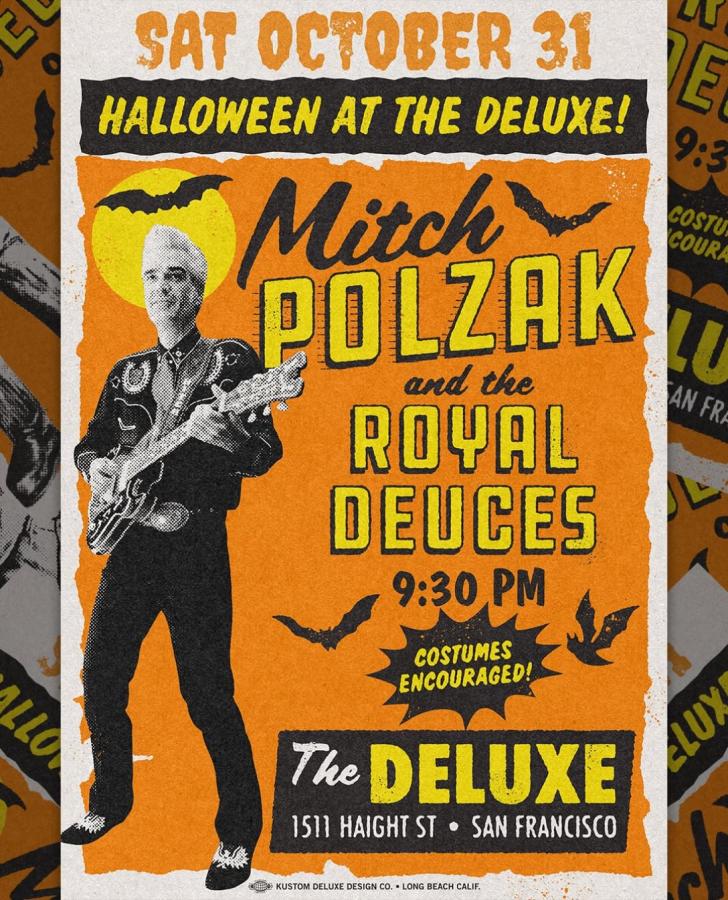 Mitch Polzak and the Royal Deuces at The Deluxe poster